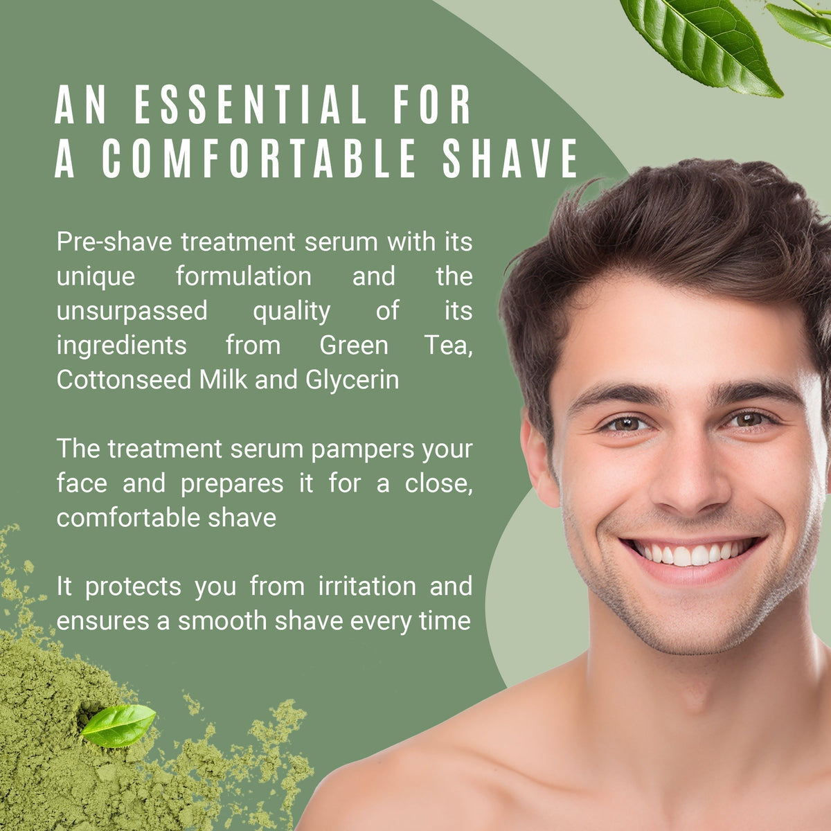 glycerin pre-shave for sensitive skin — humectant hydration mechanism
