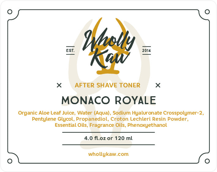 Monaco Royale After Shave Toner, Alcohol-Free