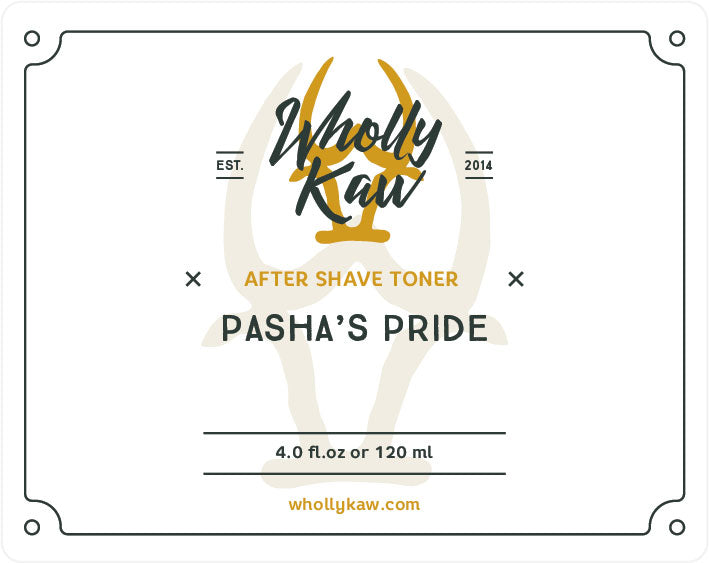 Pasha's Pride After Shave Toner, Alcohol-Free