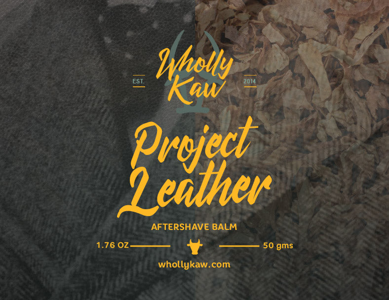 Project Leather After Shave Balm, Alcohol-Free
