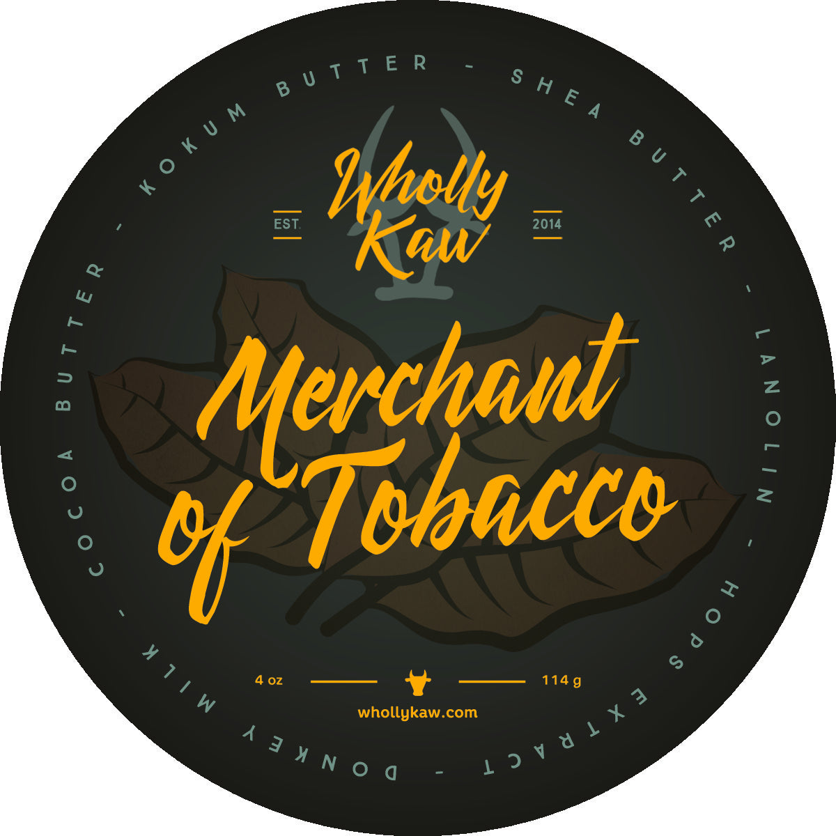 Merchant of Tobacco Shaving Soap, Tallow + Vegan