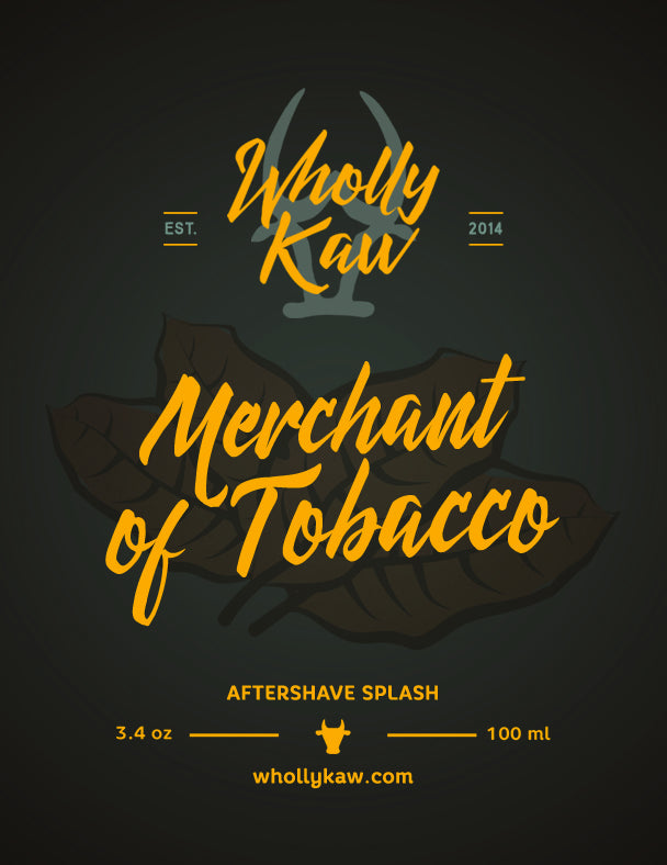 Merchant of Tobacco After Shave Splash, Tobacco