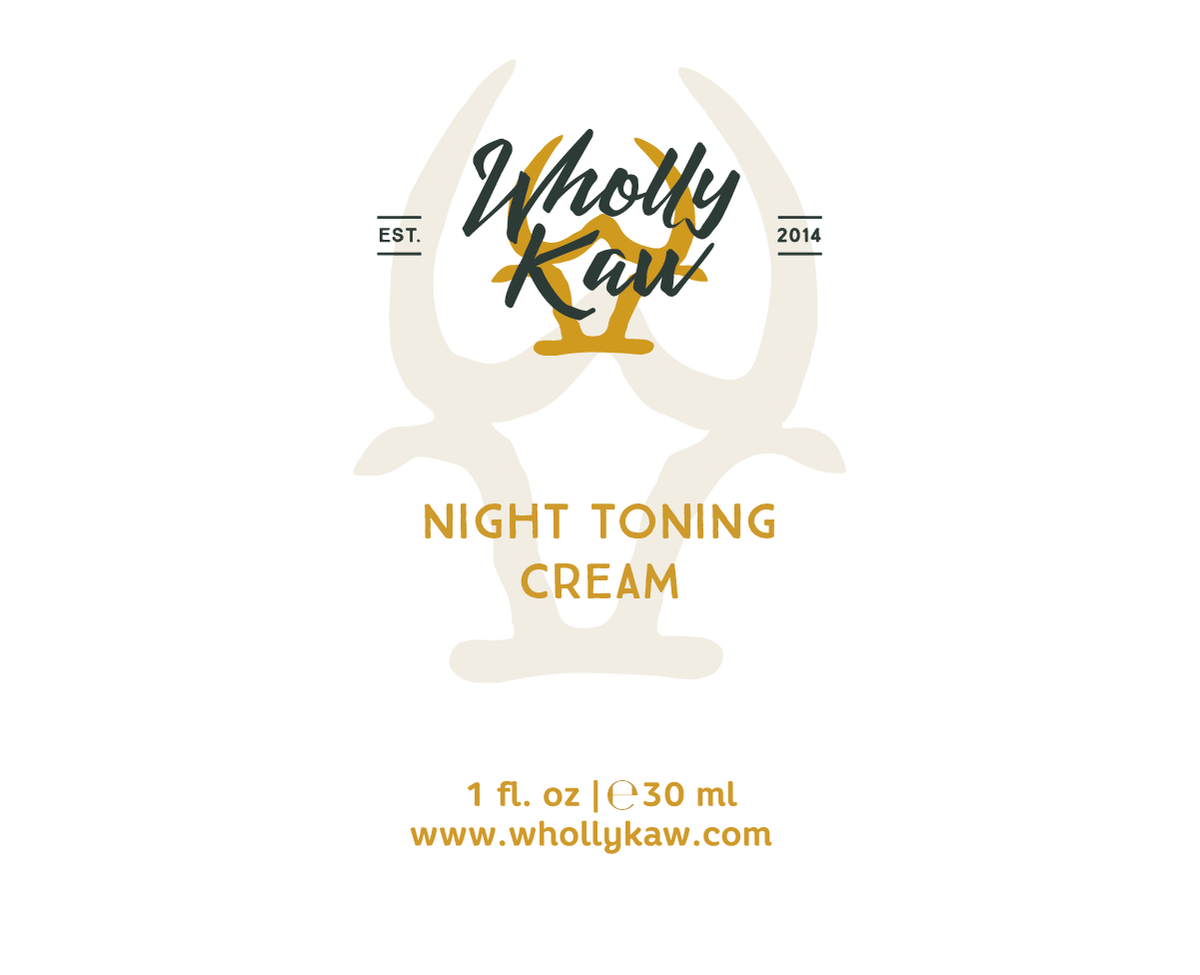 WhollyKaw hydrating night cream